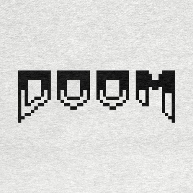 Doom - Pixel Logo II by MalcolmDesigns